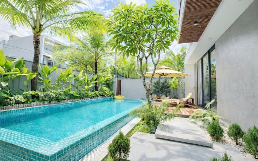 BÁN VILLA HỒ BƠI SÂN VƯỜN ĐƯỜNG NƯỚC MẶN, SÁT CHƯƠNG DƯƠNG, SÁT SÔNG KHU NAM VIỆT Á