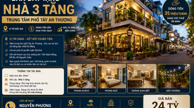 Bán đất tặng nhà 3 tầng đường Đỗ Bí, sẵn dòng tiền cho thuê
